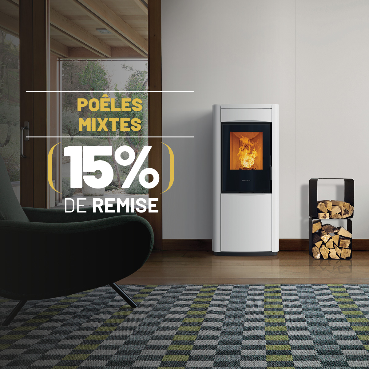 Promotion chauffage bois et granulés